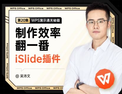 20 让PPT效率翻一番：iSlide插件推荐