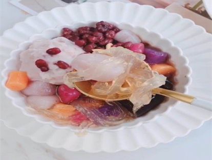 1、野生海石花制作石花膏
