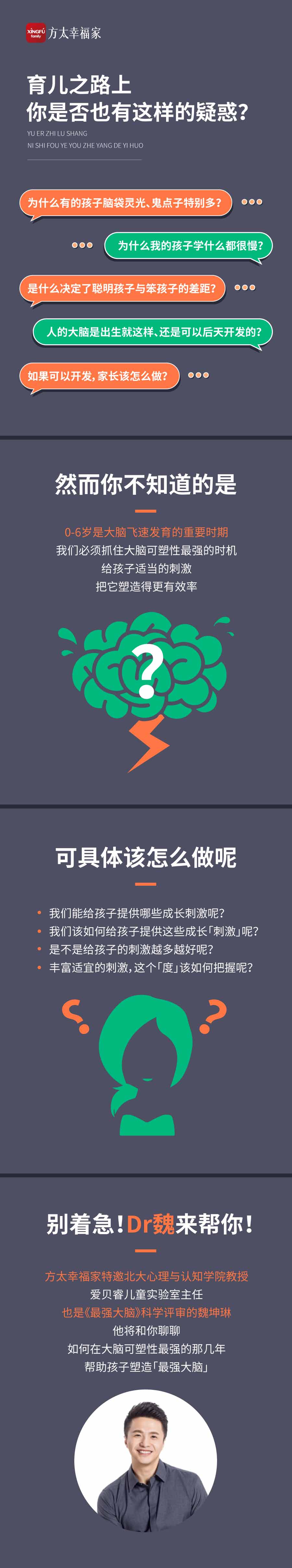 魏坤琳：0-6岁孩子大脑的奥秘与开发
