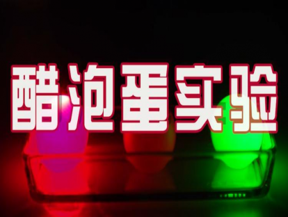 实验课01：彩色醋泡蛋