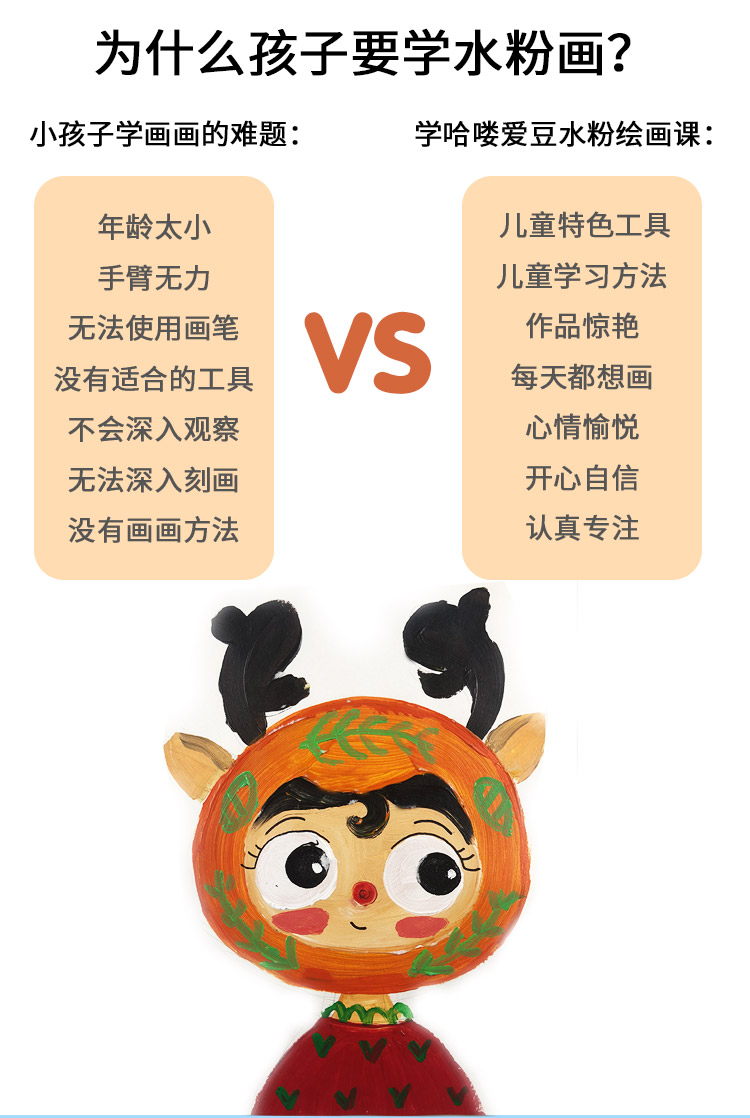 哈喽爱豆纯粹绘画水粉艺术课