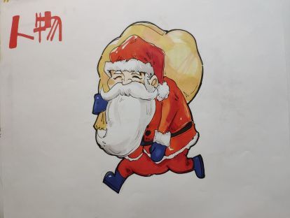 【临摹素材】圣诞老人