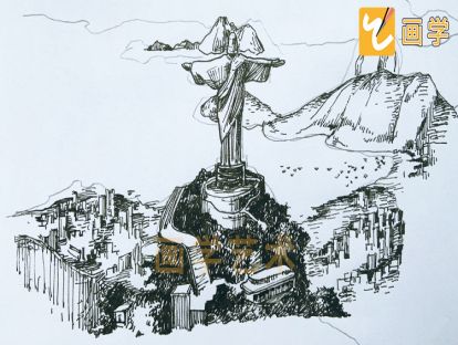 【第九课】建筑风景速写 里约热内卢写生训练