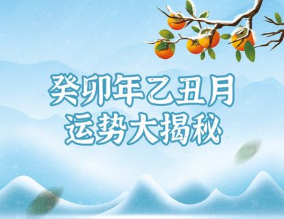 癸卯年农历十二月