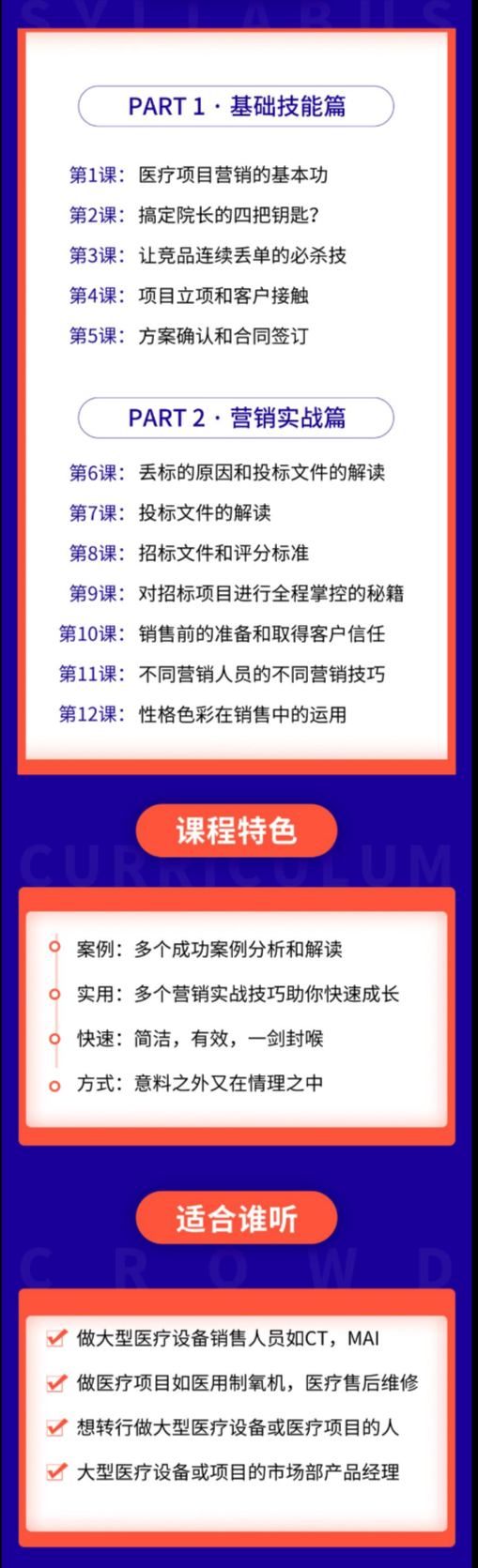 大型医疗设备的项目营销宝典