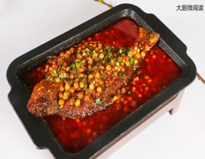 视频演示杂酱烤鱼~香辣过瘾,滋味丰富,全靠肉末杂酱、红油辣汤