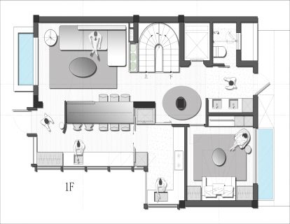 【815期】 五层刚需联排小别墅户型改造 打造独栋豪华别墅居住体验