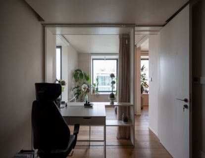 【339期】Atelier fu 北京 阳台之家 85㎡ 住宅设计 10分钟解析