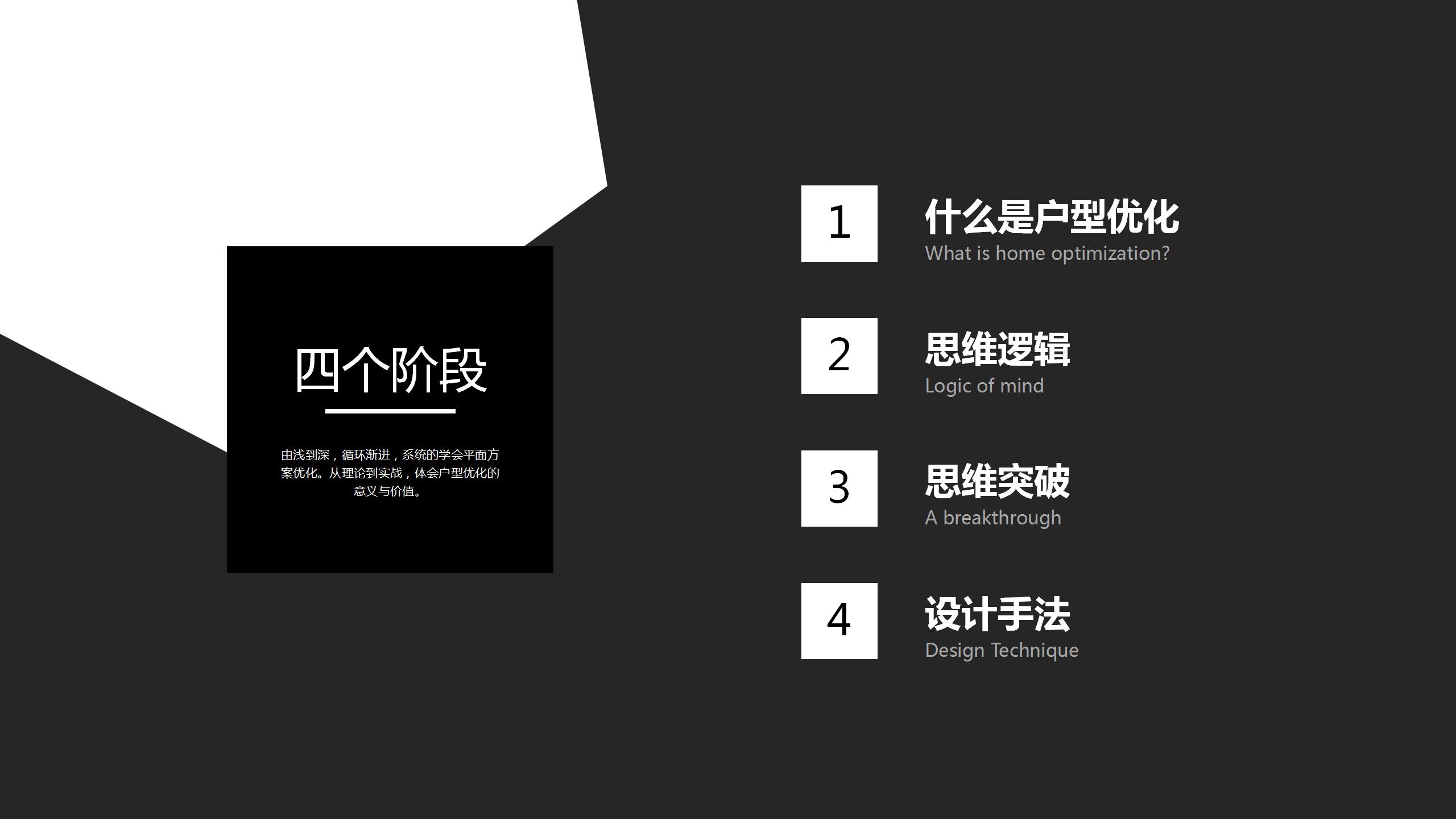 《户型优化法则与设计手法解析》