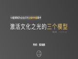 第12课：激活文化之光的三个模型