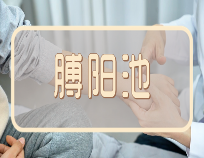 【手法】膊阳池：揉膊阳池   通降二便