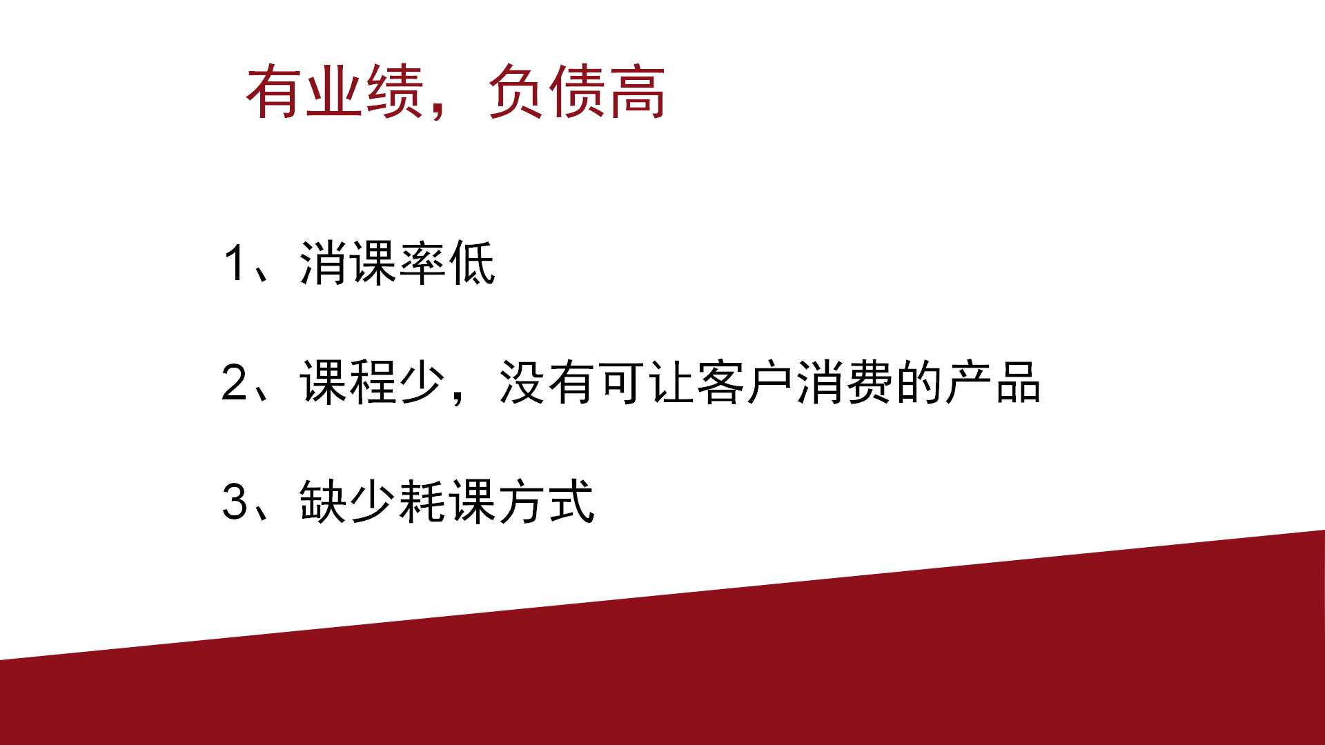 2019璟舒教育投资人管理训练营（早期教育行业）---业绩与企业可持续性盈利