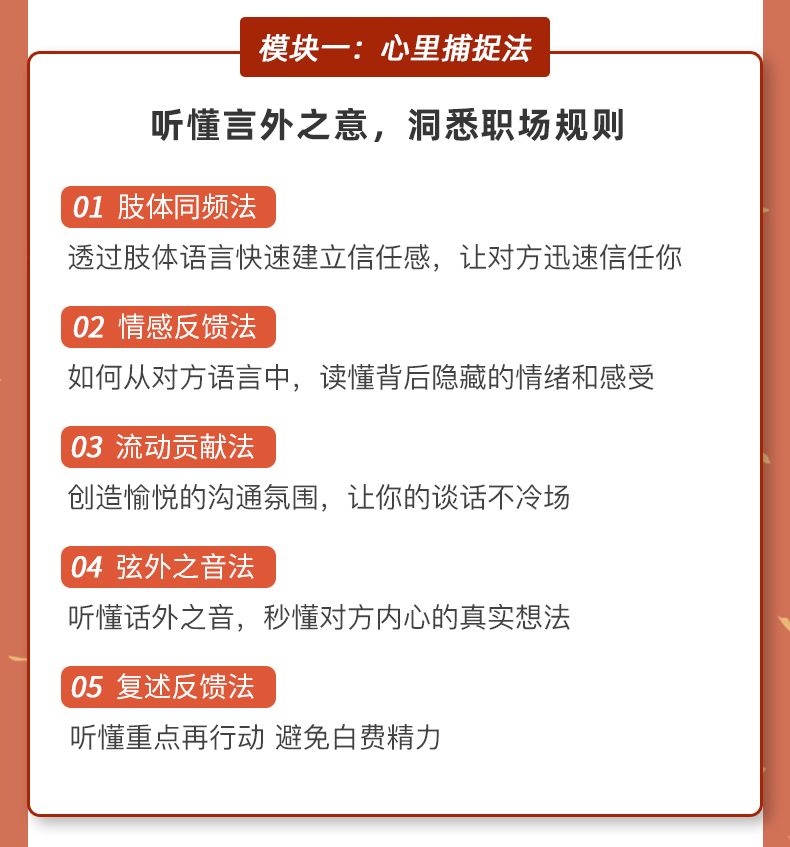 16节职场高情商实战课 让你听懂话外音 把话说到点子上 练就顾问洞察力