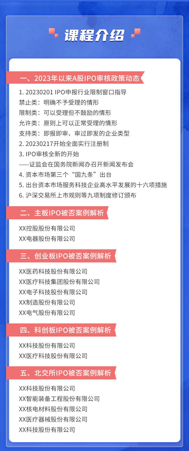 不同板块IPO审核要点解析（14案例）