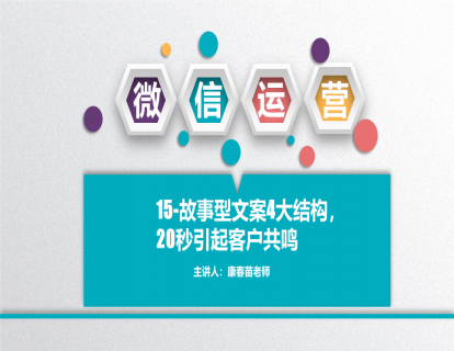 15-故事型文案4大结构，20秒引起客户共鸣