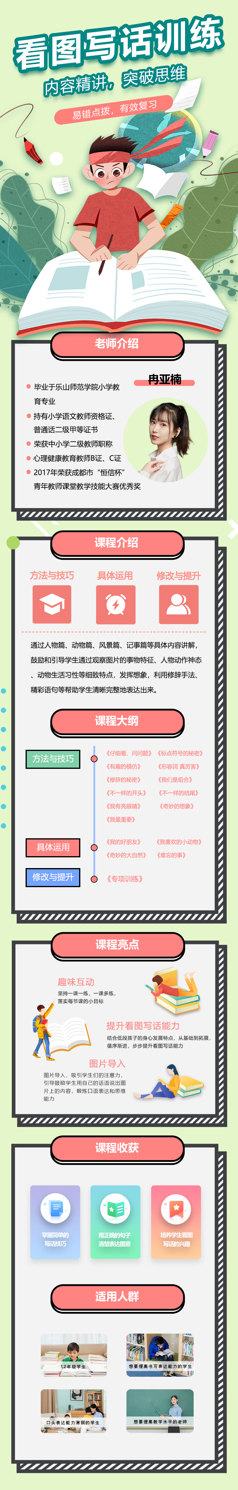 小学看图写话训练