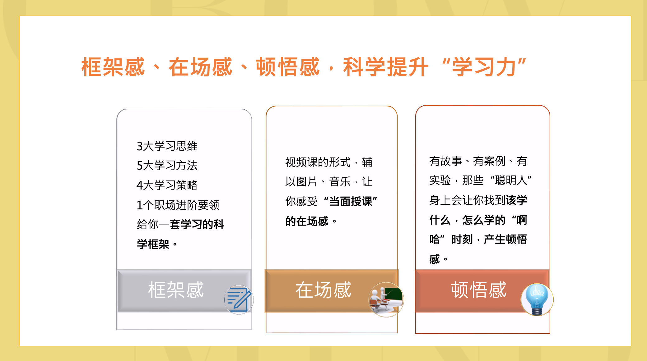 韩焱·给职场人的终身学习课｜视频课