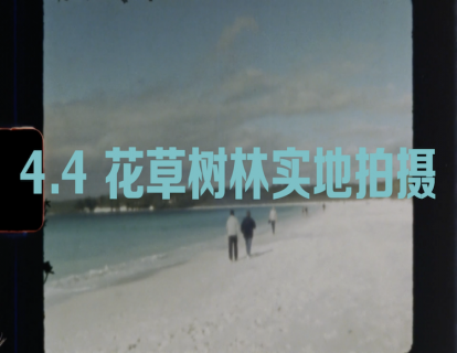 4.4 花草树林实地拍摄