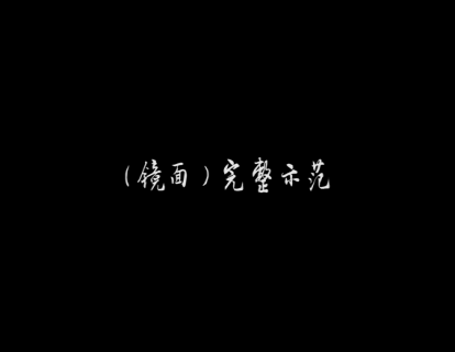 （镜面）完整示范