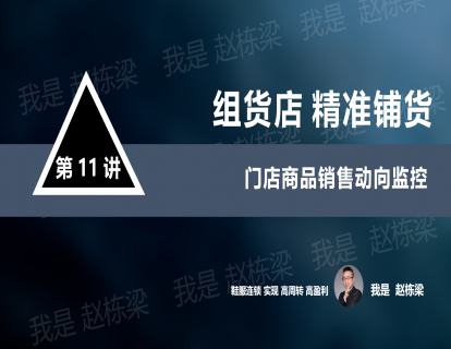 第11讲：门店商品销售动向监控
