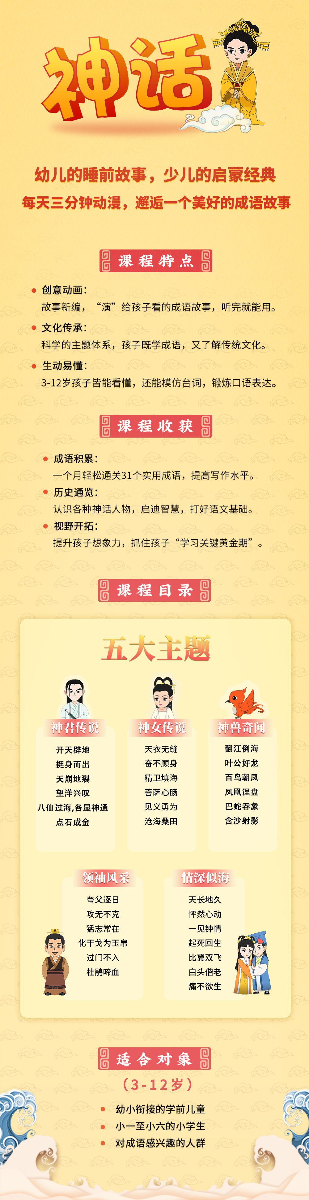 看神话，学成语