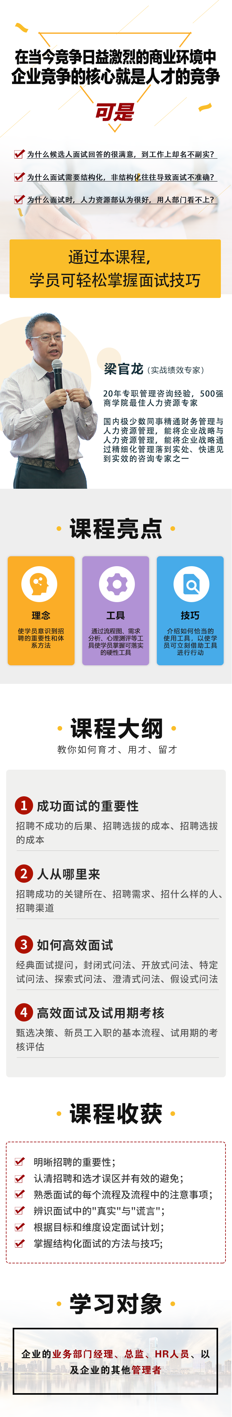 高效招聘与面试技巧