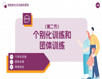 2.2 个别化训练和团体训练相结合