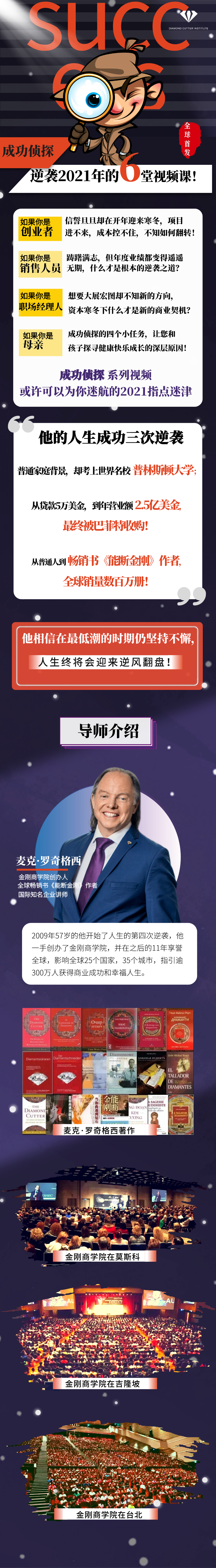 成功侦探 | 逆袭2021年的6堂视频课！