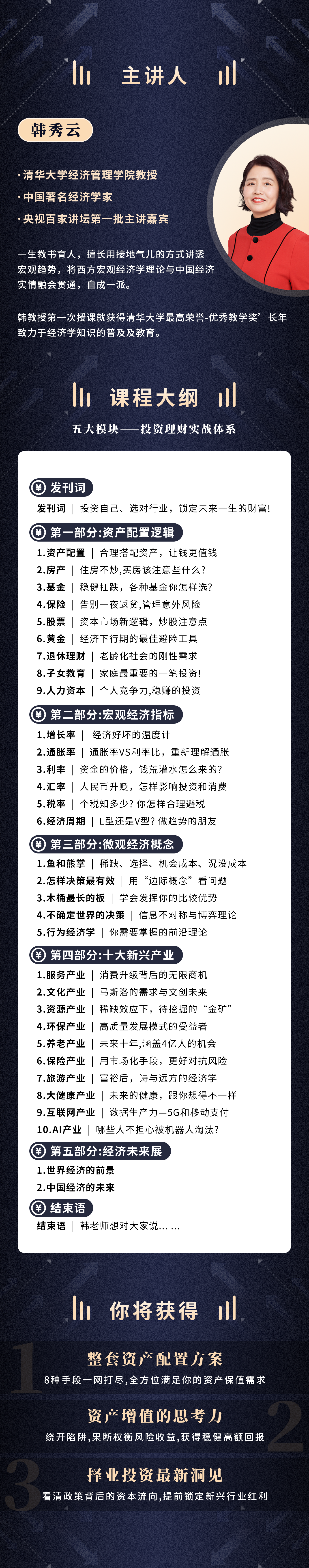 清华韩秀云讲经济·第三季（音频课程）