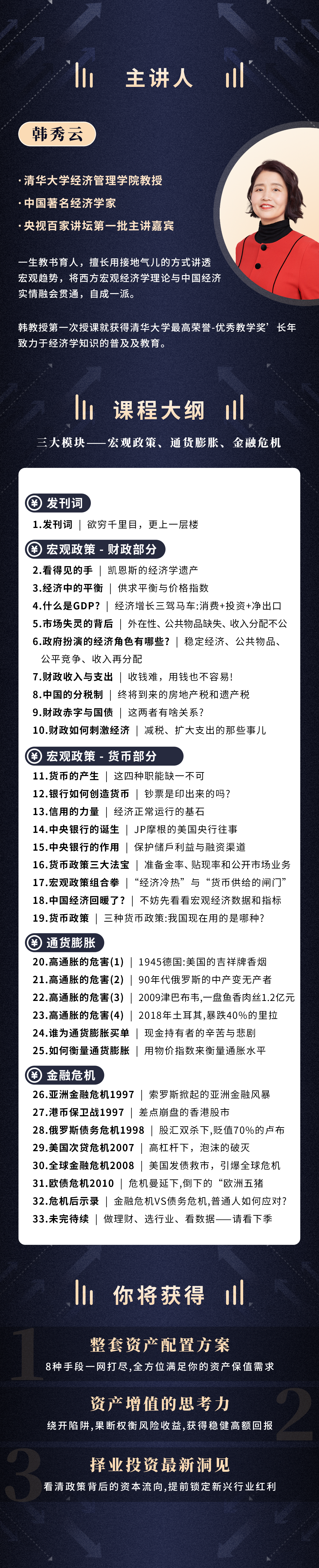 清华韩秀云讲经济·第二季（音频课程）