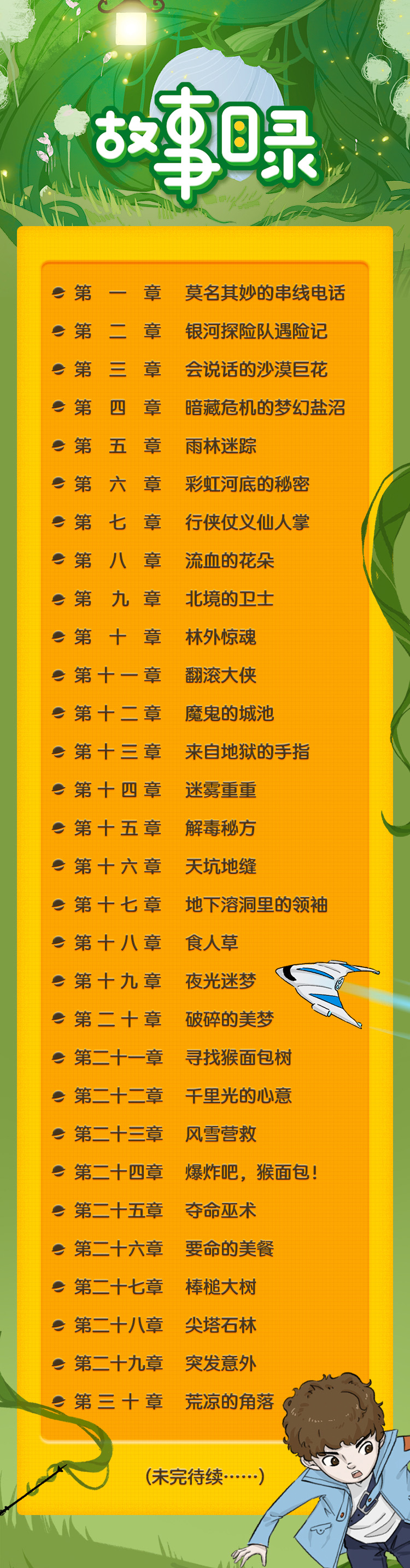 银河少年传说·森森星球