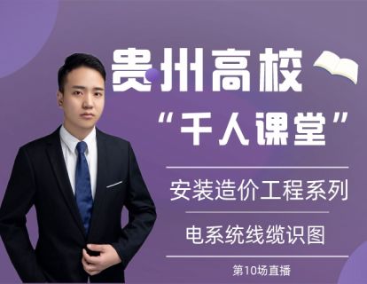 贵州高校“千人”课堂-10安装电系统线缆识图