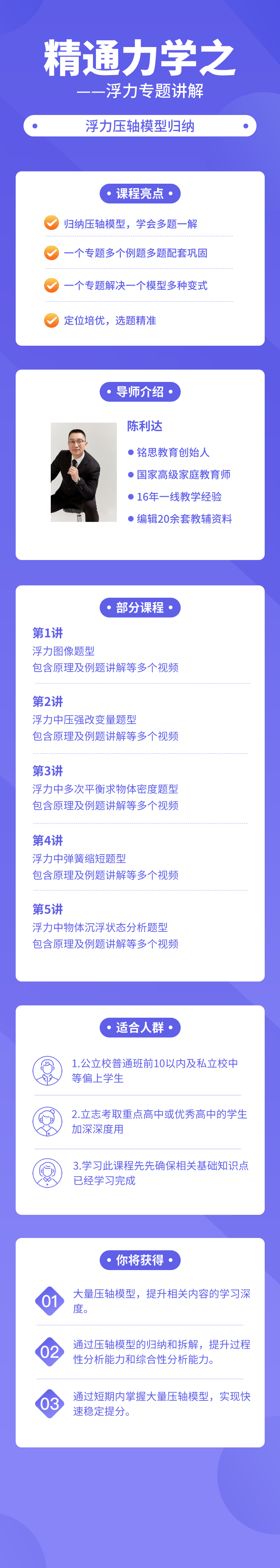 精通力学之——浮力压轴模型归纳