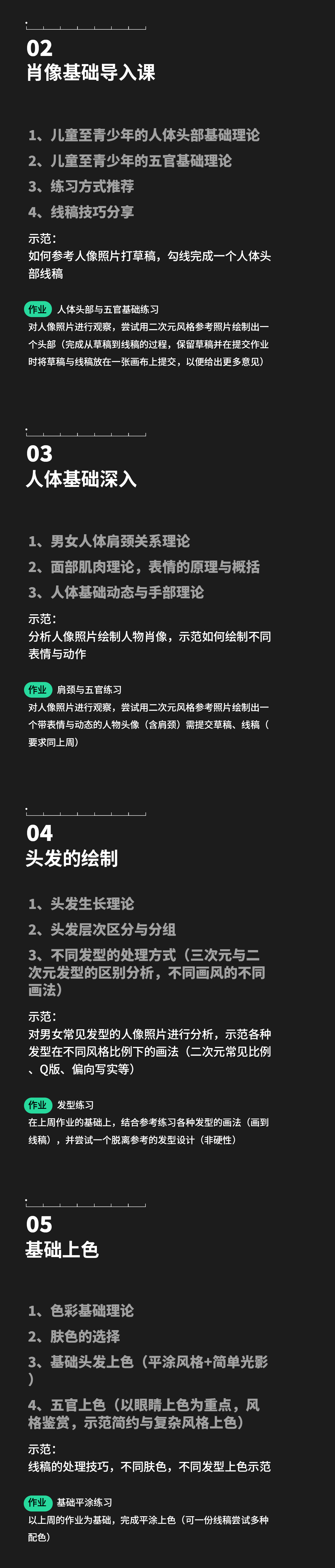 【银河0基础录播】角色肖像插画入门班（梁京）