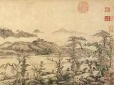 黄公望《溪山雨意图》：松雪斋中小学生致敬赵孟頫