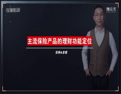 23 主流储蓄理财型保险的定位分析