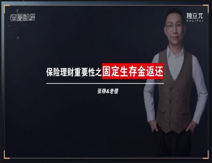 19 保险理财重要性-固定生存金返还