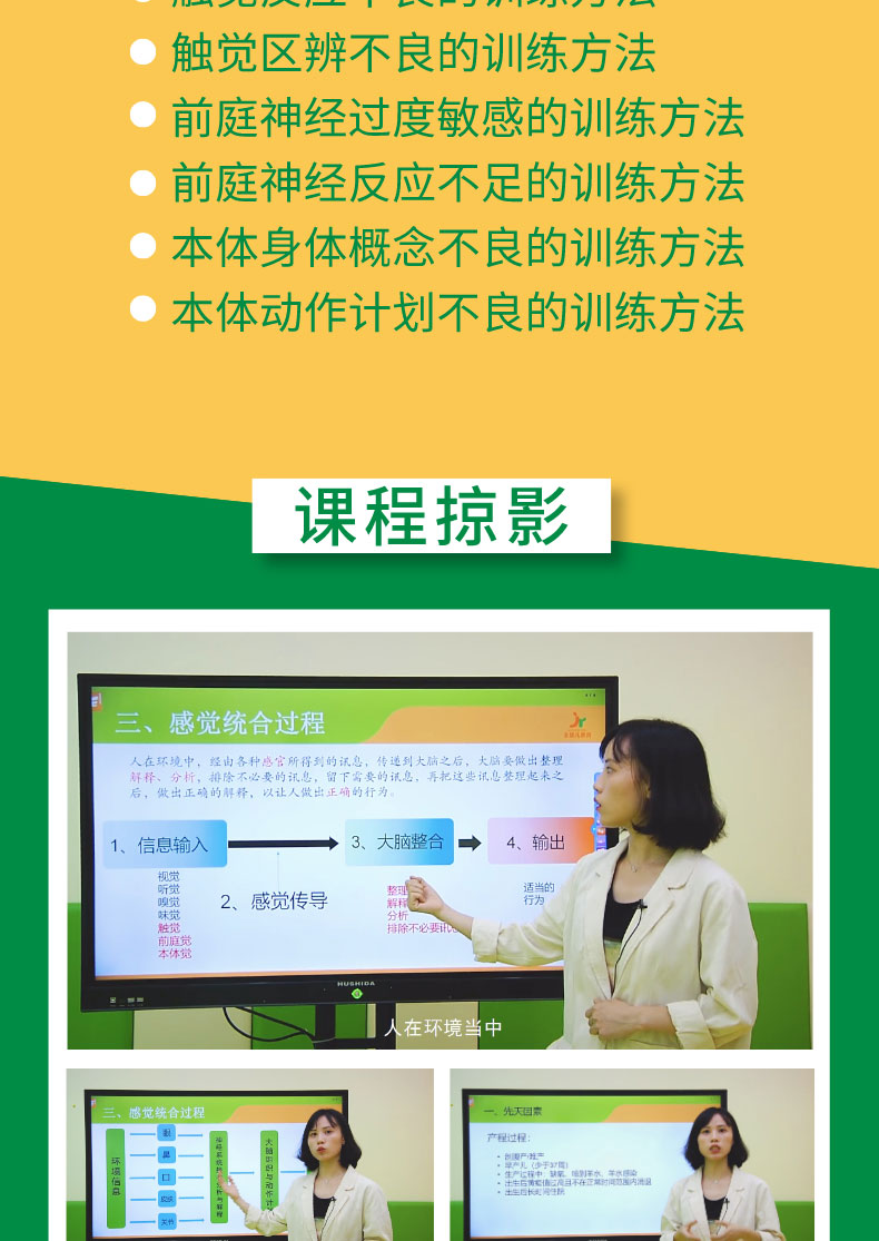 国际前沿感统-感觉统合理论课程