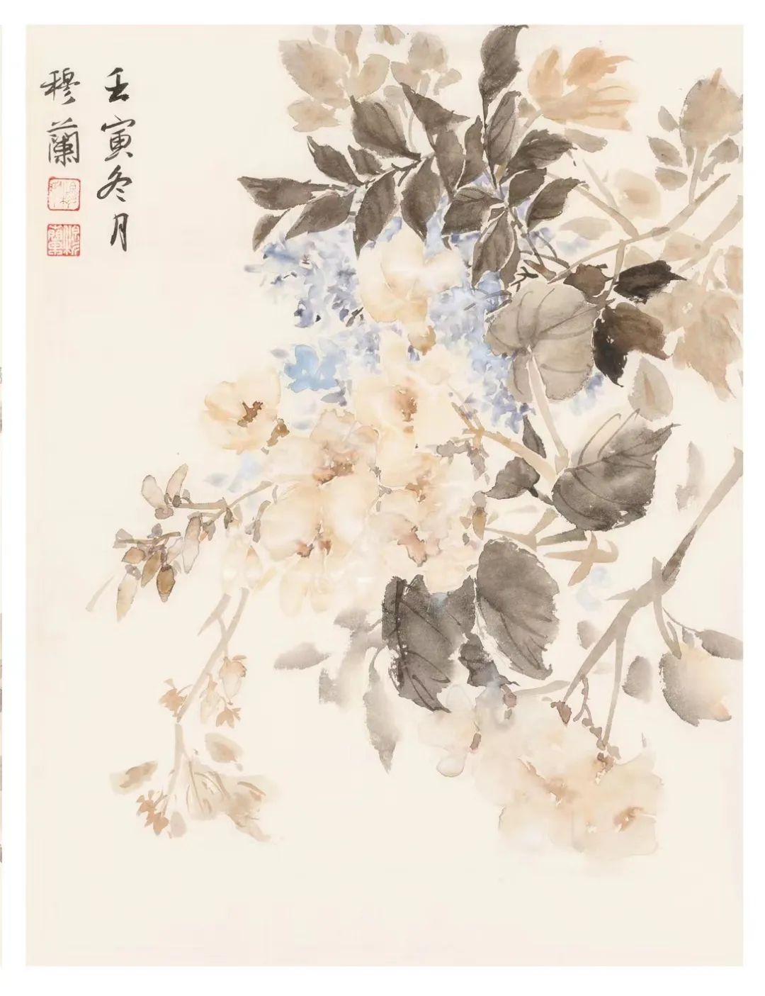穆兰国画-玉兰花技法▶视频课
