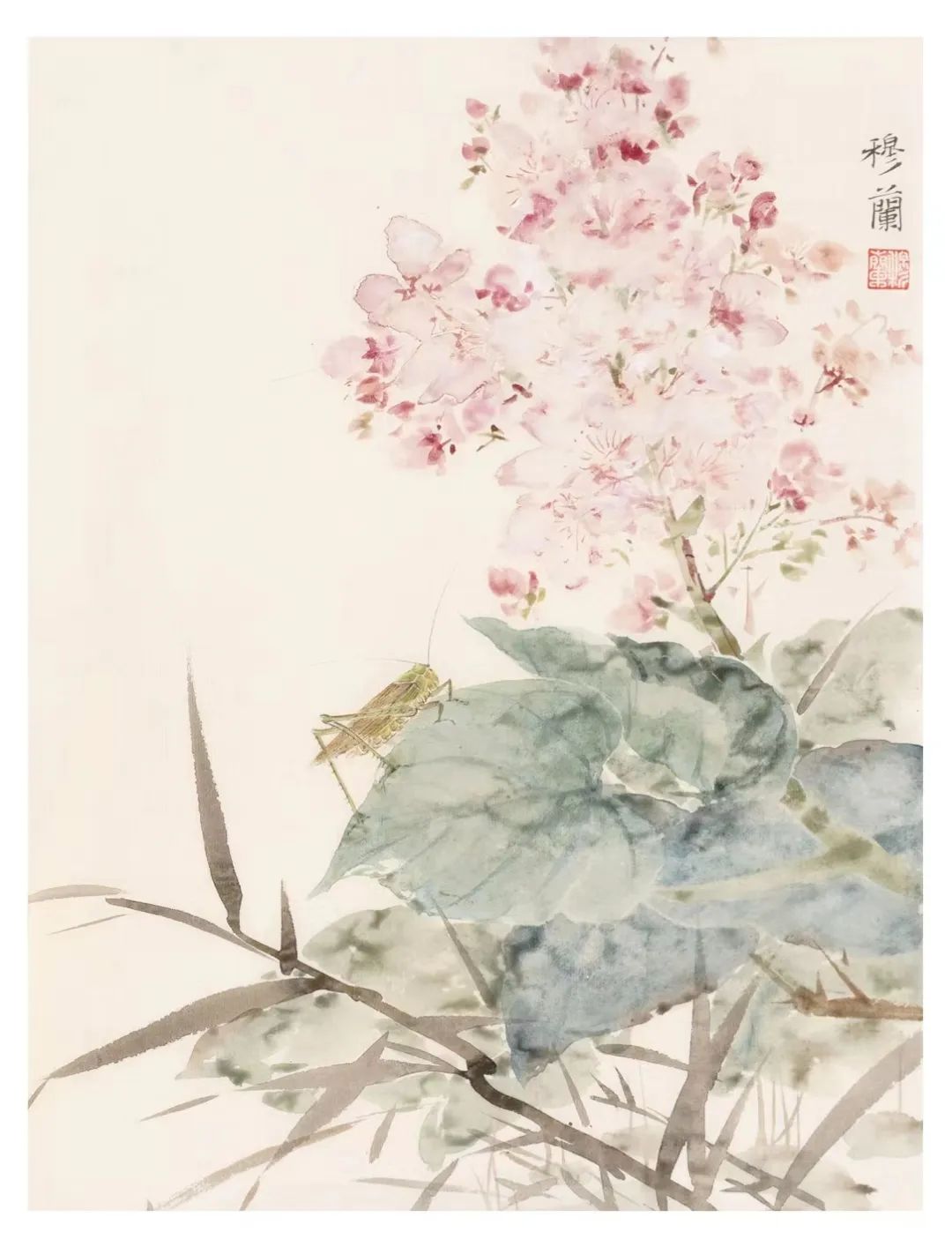 穆兰国画-玉兰花技法▶视频课