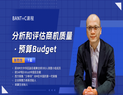分析和评估商机质量-预算
