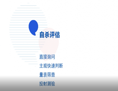 4-自杀评估干预：自杀评估