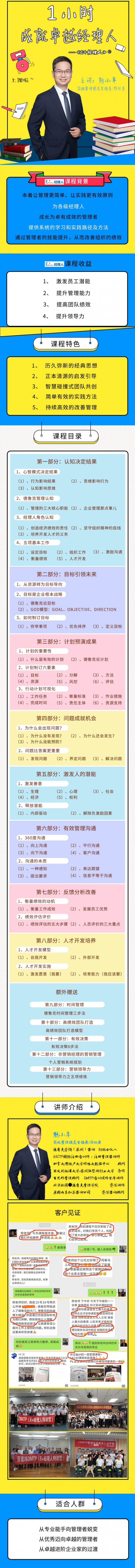 1小时成就卓越经理人