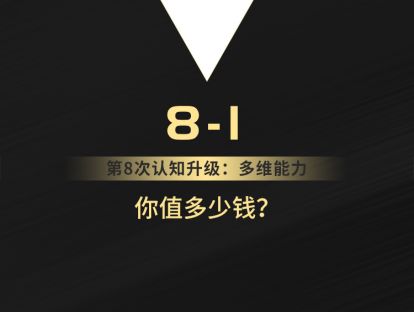 8-1 你值多少钱？