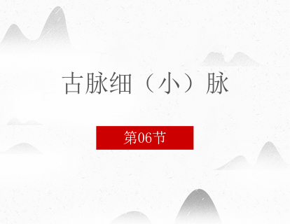 06 古脉法细小脉