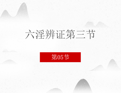 05 六淫辨证第三节