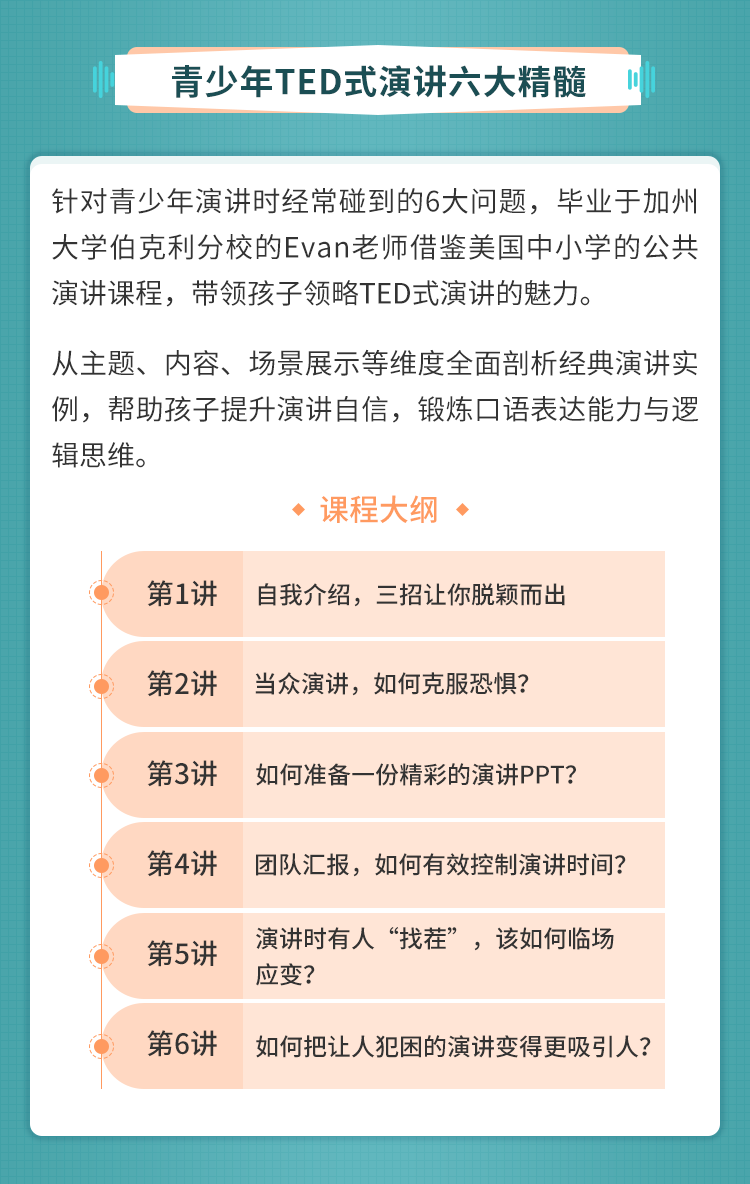 美国中小学极简演讲课