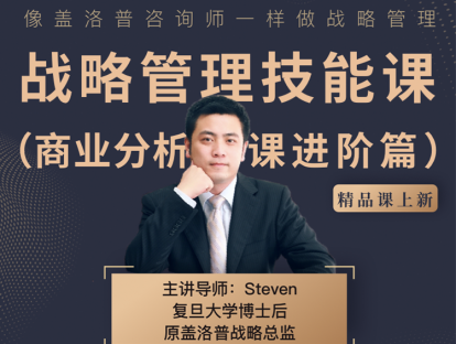 先导课——战略咨询那些事