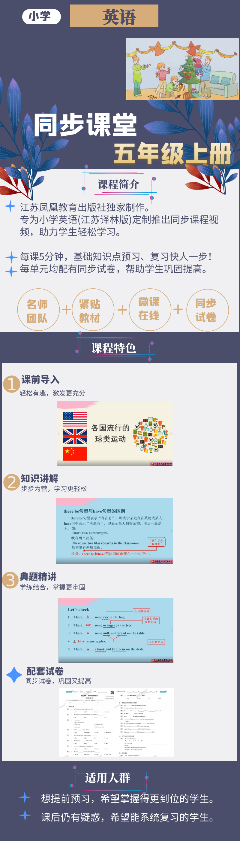 小专栏-英语海报.png 2024 译林版英语同步课堂 | 五年级上