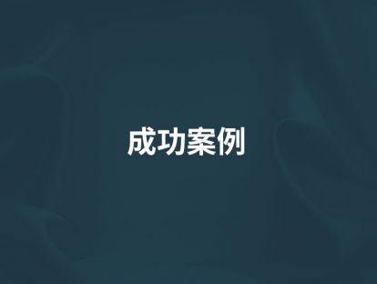 第2讲【成功案例】